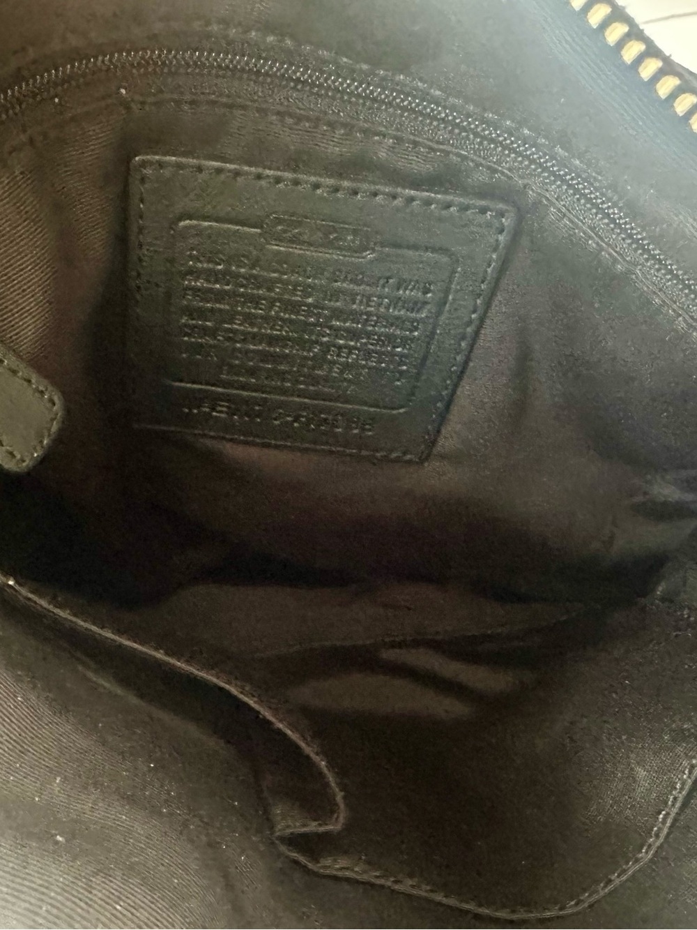 COACH Y2K Signature Soho Slim Duffle Buckle Shoulder/Crossbody Black Leather - Picture 11 of 12